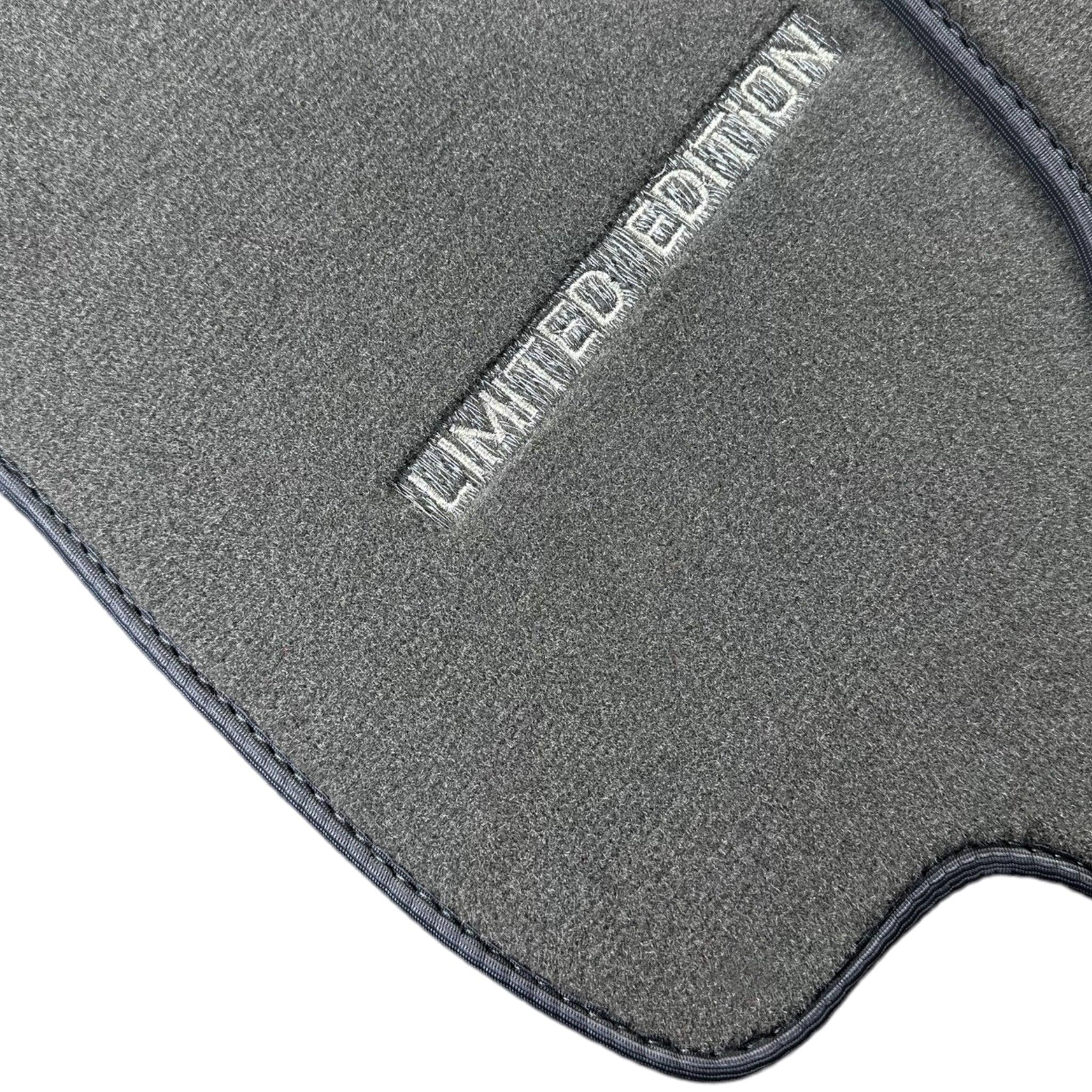 Gray Floor Mats For Mercedes Benz CLA-Class X117 Shooting Brake (2015-2019) | Limited Edition