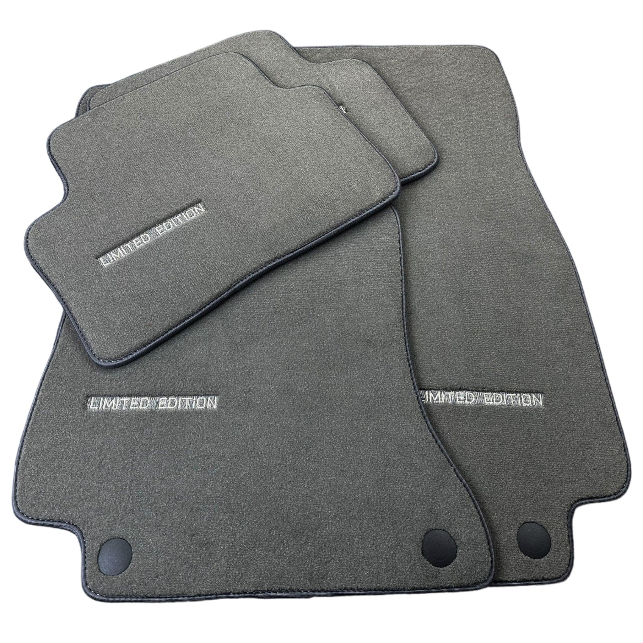 Gray Floor Mats For Mercedes Benz E-Class C207 Coupe (2009-2013) | Limited Edition