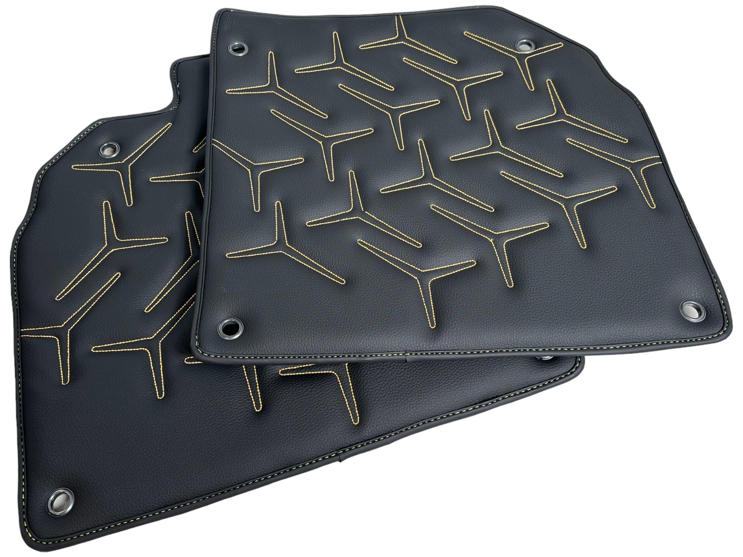 Leather Floor Mats for Lamborghini Aventador SV - AutoWin