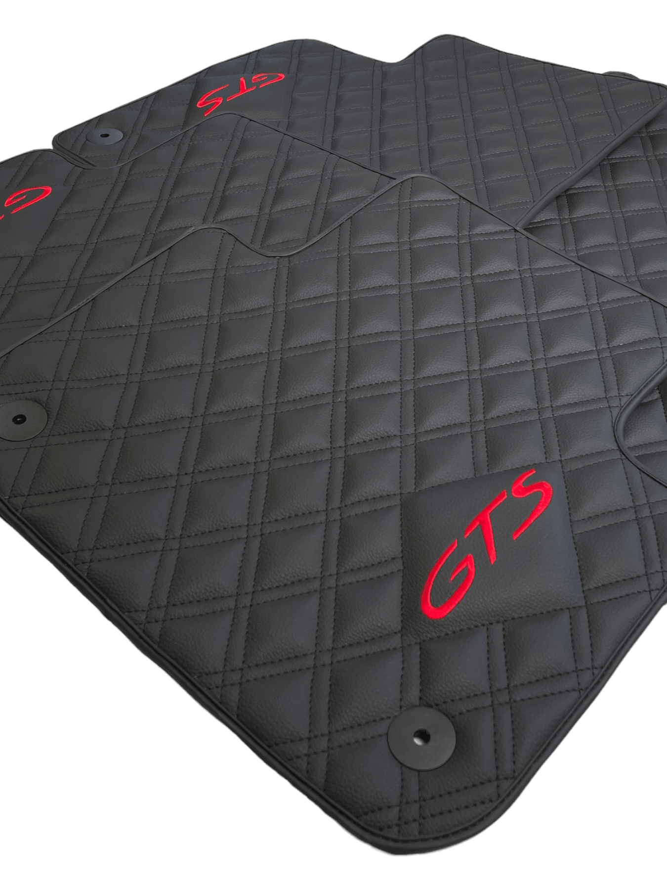 Leather Floor Mats for Porsche Cayenne GTS 2018-2023 - AutoWin