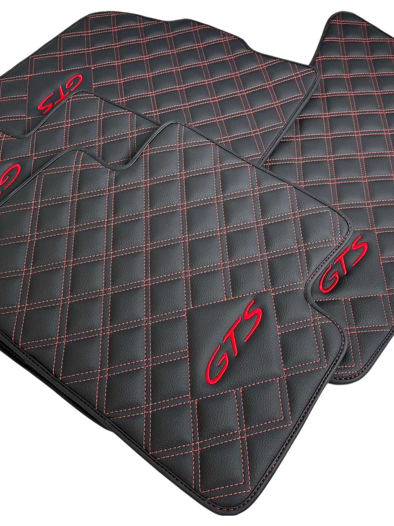 Leather Floor Mats for Porsche Panamera (2009-2016) - AutoWin