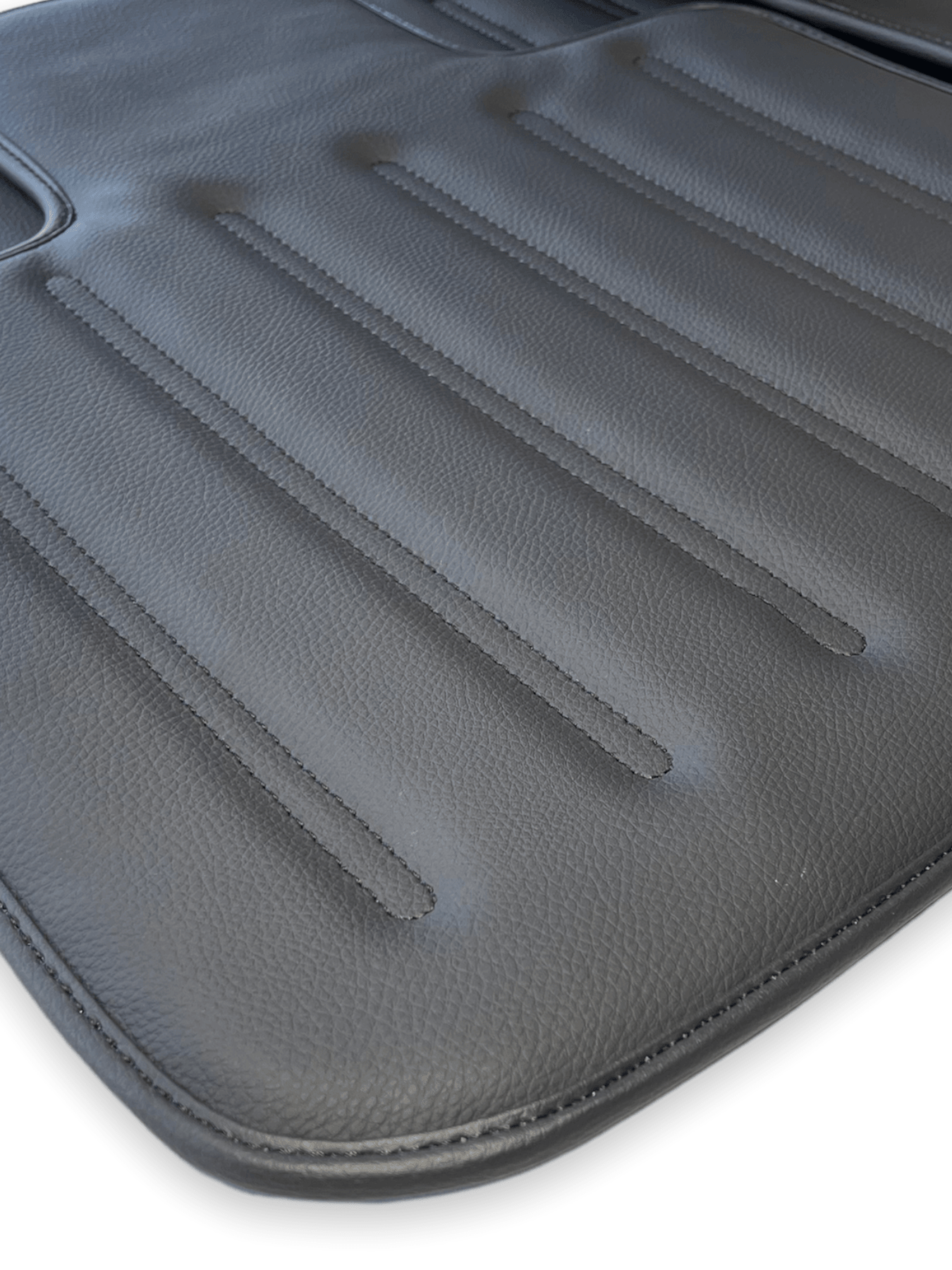Leather Floor Mats For Rolls Royce Black Badge Ghost Sedan 2010-2019 Black - AutoWin