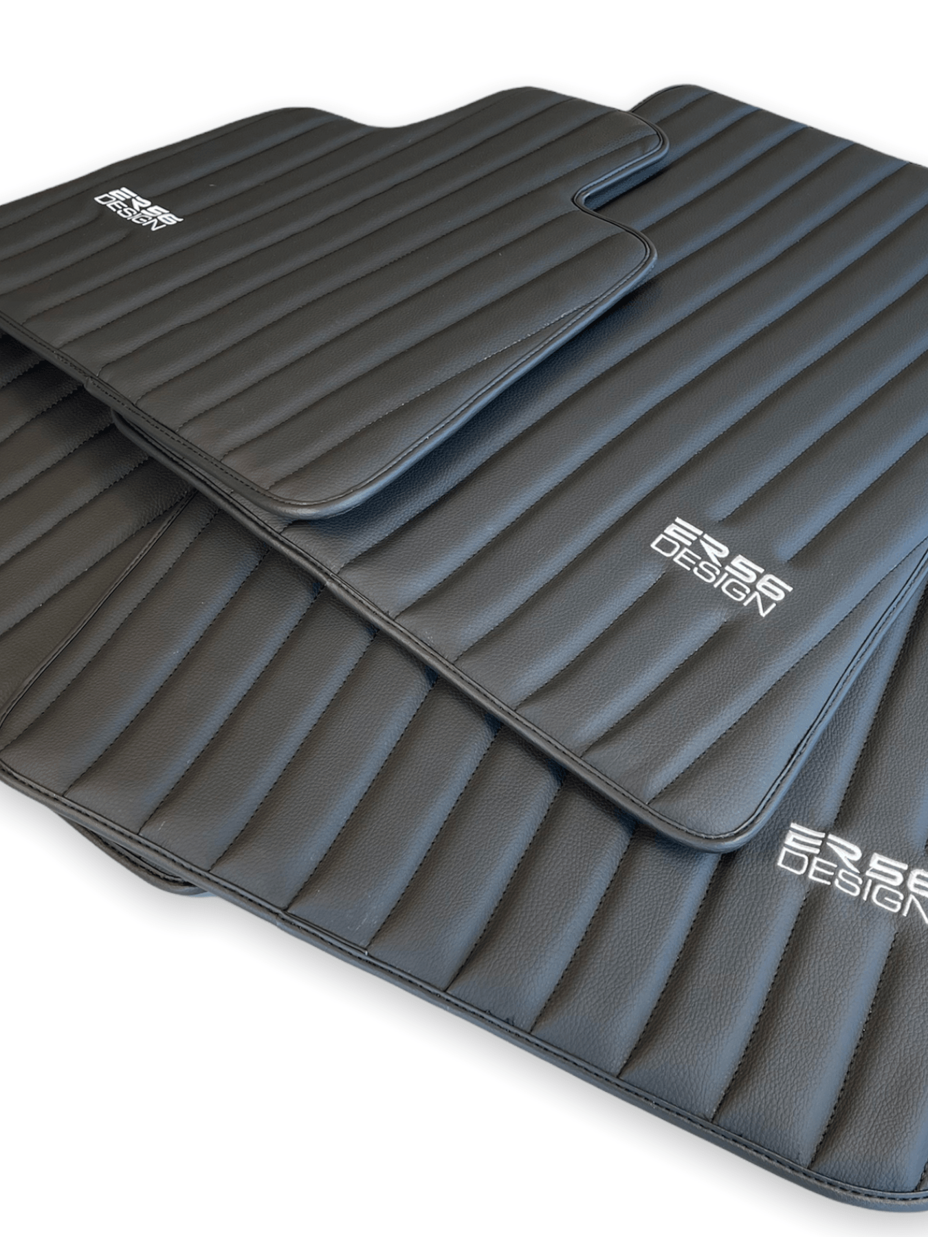 Leather Floor Mats For Rolls Royce Dawn RR6 2016-2023 ER56 Design Brand - AutoWin