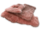 Pink Sheepskin Floor Mats For Rolls Royce Phantom 2003–2016 Er56 Design Brand - AutoWin