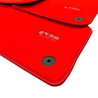 Red Floor Mats for Audi Q7 4M (2015-2019) | ER56 Design