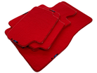 Red Floor Mats For BMW 2 Series F22 With M Package AutoWin Brand - AutoWin