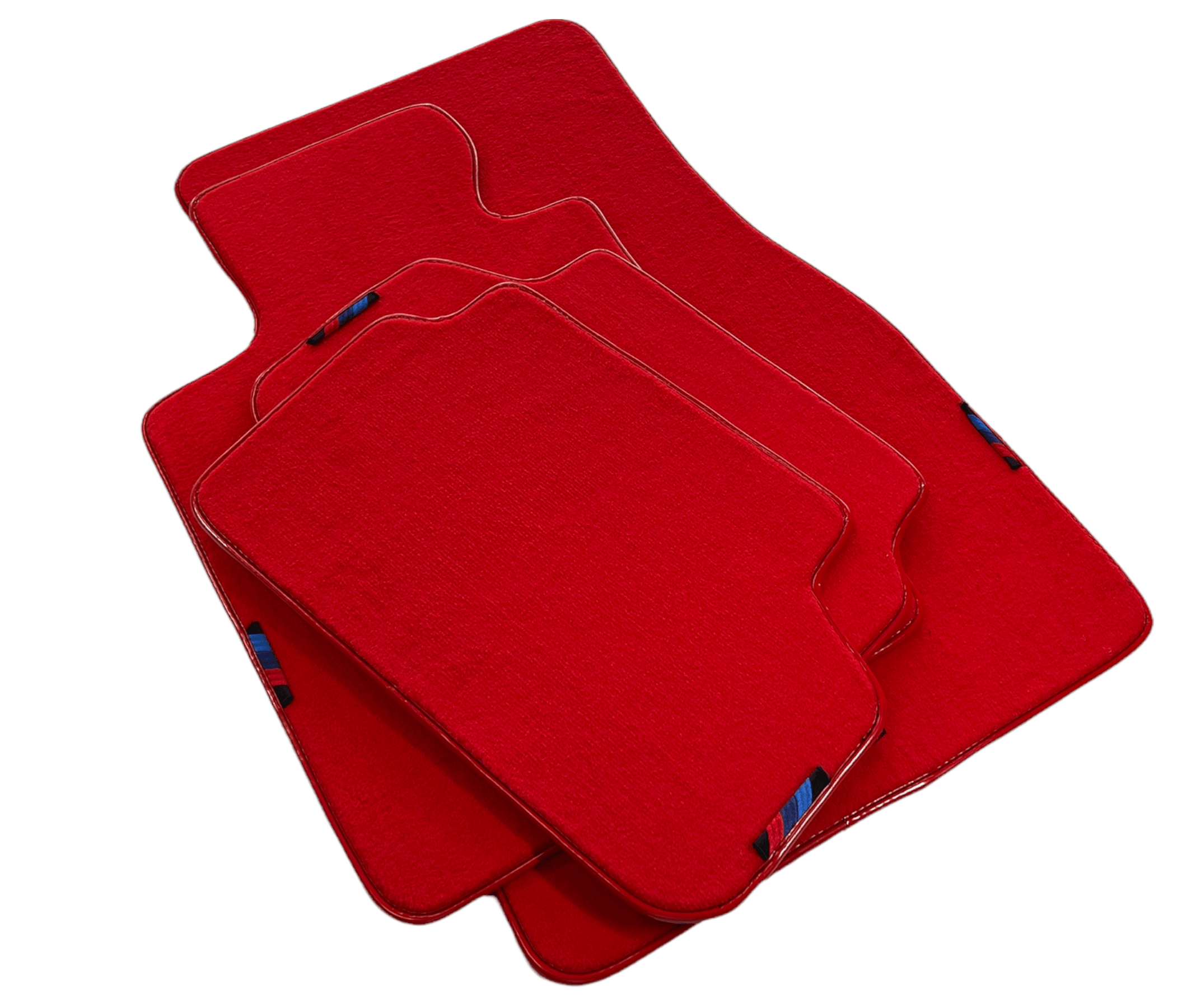 Red Floor Mats For BMW 2 Series F45 With M Package AutoWin Brand - AutoWin