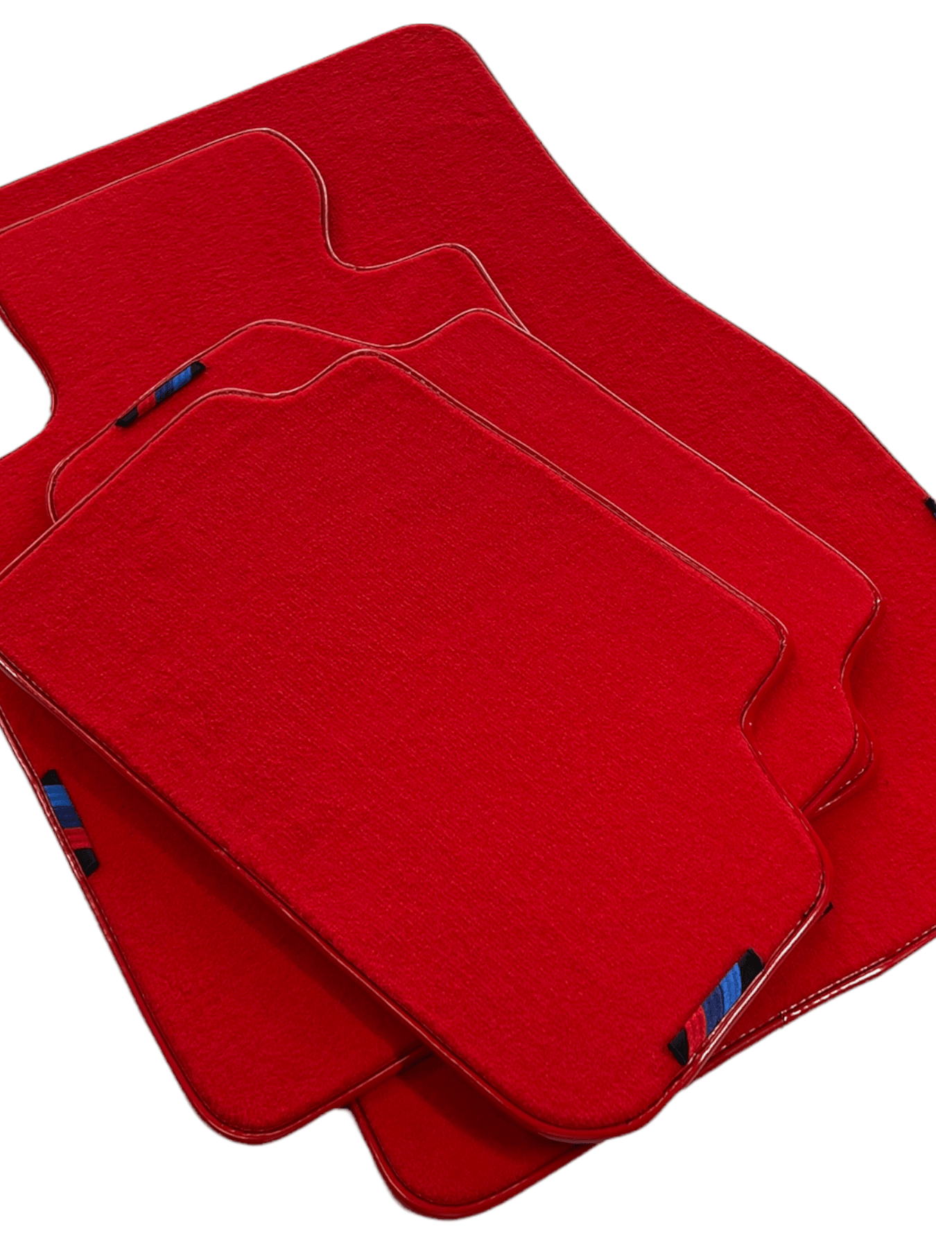 Red Floor Mats For BMW 2 Series F45 With M Package AutoWin Brand - AutoWin
