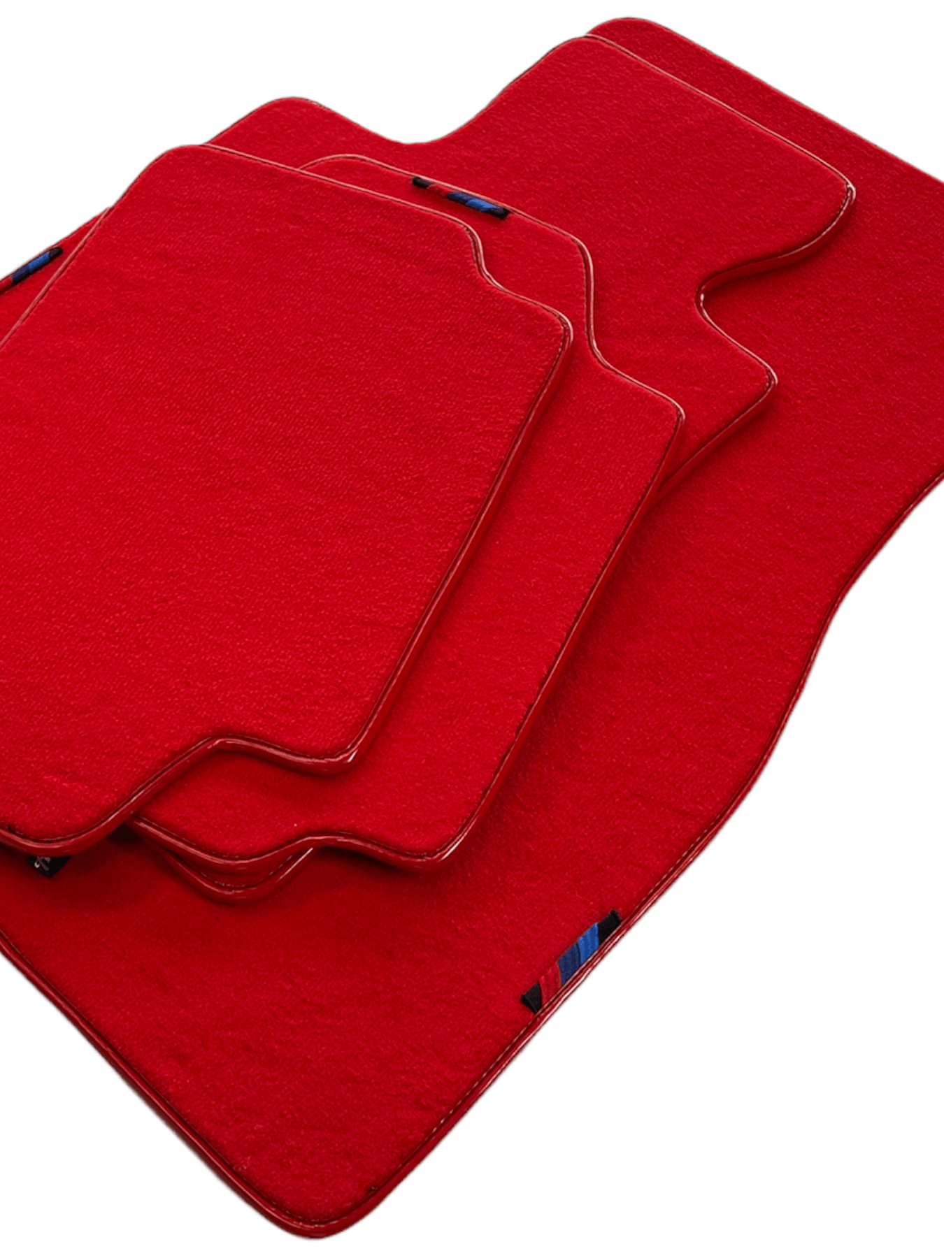 Red Floor Mats For BMW 3 Series G20 With M Package AutoWin Brand - AutoWin