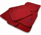 Red Floor Mats For BMW 4 Series F32 With M Package - AutoWin