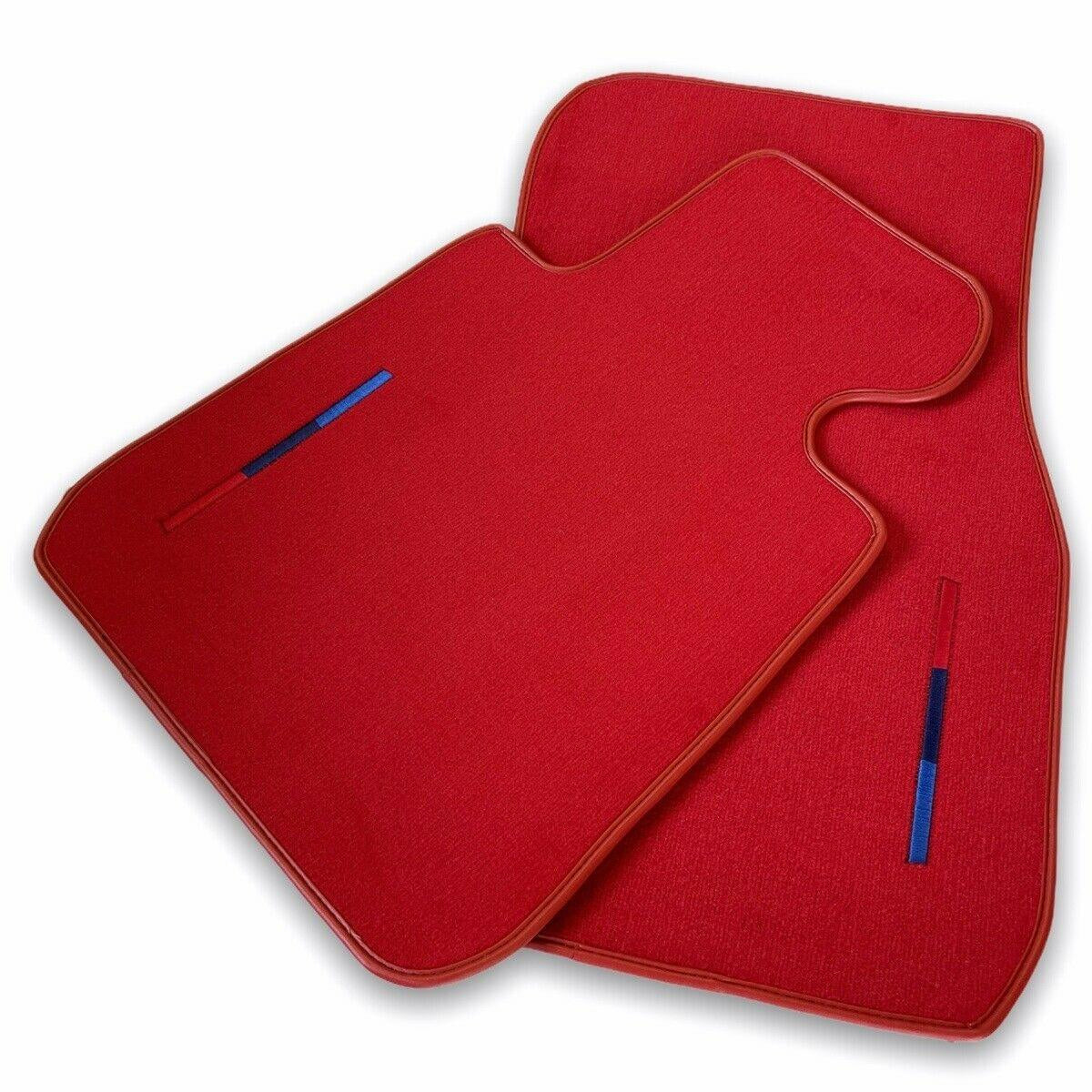 Red Floor Mats For BMW 5 Series F07 GT With M Package - AutoWin