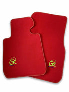 Red Floor Mats For BMW 6 Series G32 GT Gran Turismo ROVBUT Brand Tailored Set Perfect Fit Green SNIP Collection - AutoWin