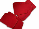 Red Floor Mats For BMW 7 Series F02 With M Package - AutoWin