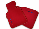 Red Floor Mats For BMW 7 Series G12 With M Package - AutoWin