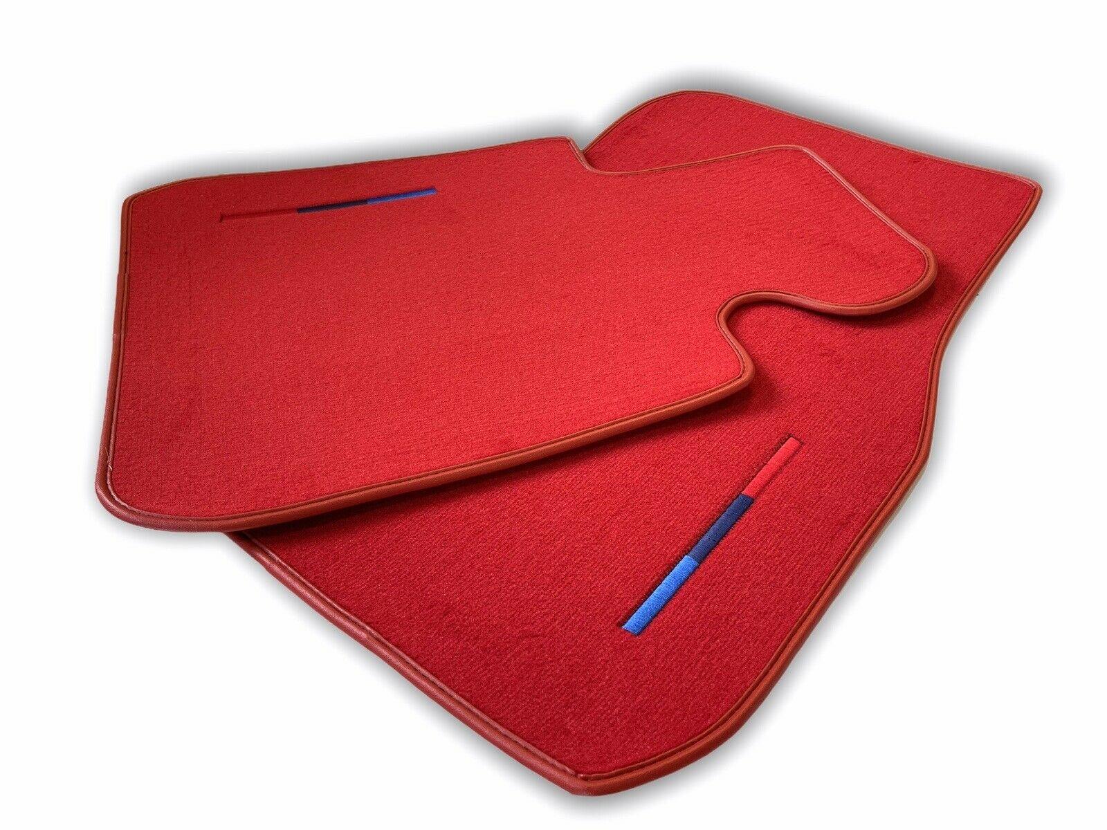 Red Floor Mats For BMW M2 Series F87 - AutoWin