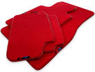 Red Floor Mats For BMW M2 Series F87 With M Package AutoWin Brand - AutoWin
