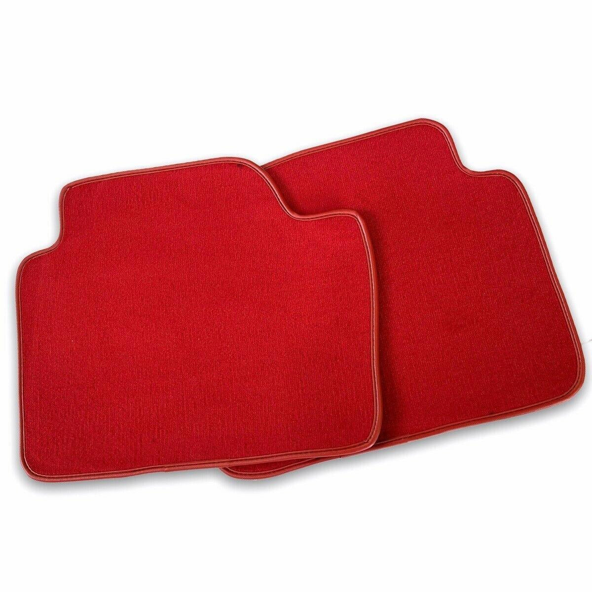 Red Floor Mats For BMW M6 F13 Coupe ROVBUT Brand Tailored Set Perfect Fit Green SNIP Collection - AutoWin
