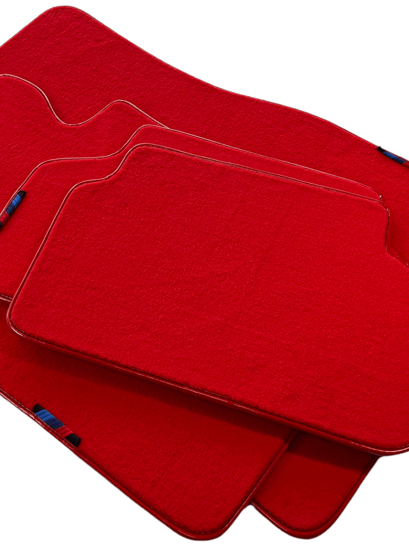 Red Floor Mats For BMW X5 Series E70 LCI With M Package AutoWin Brand - AutoWin