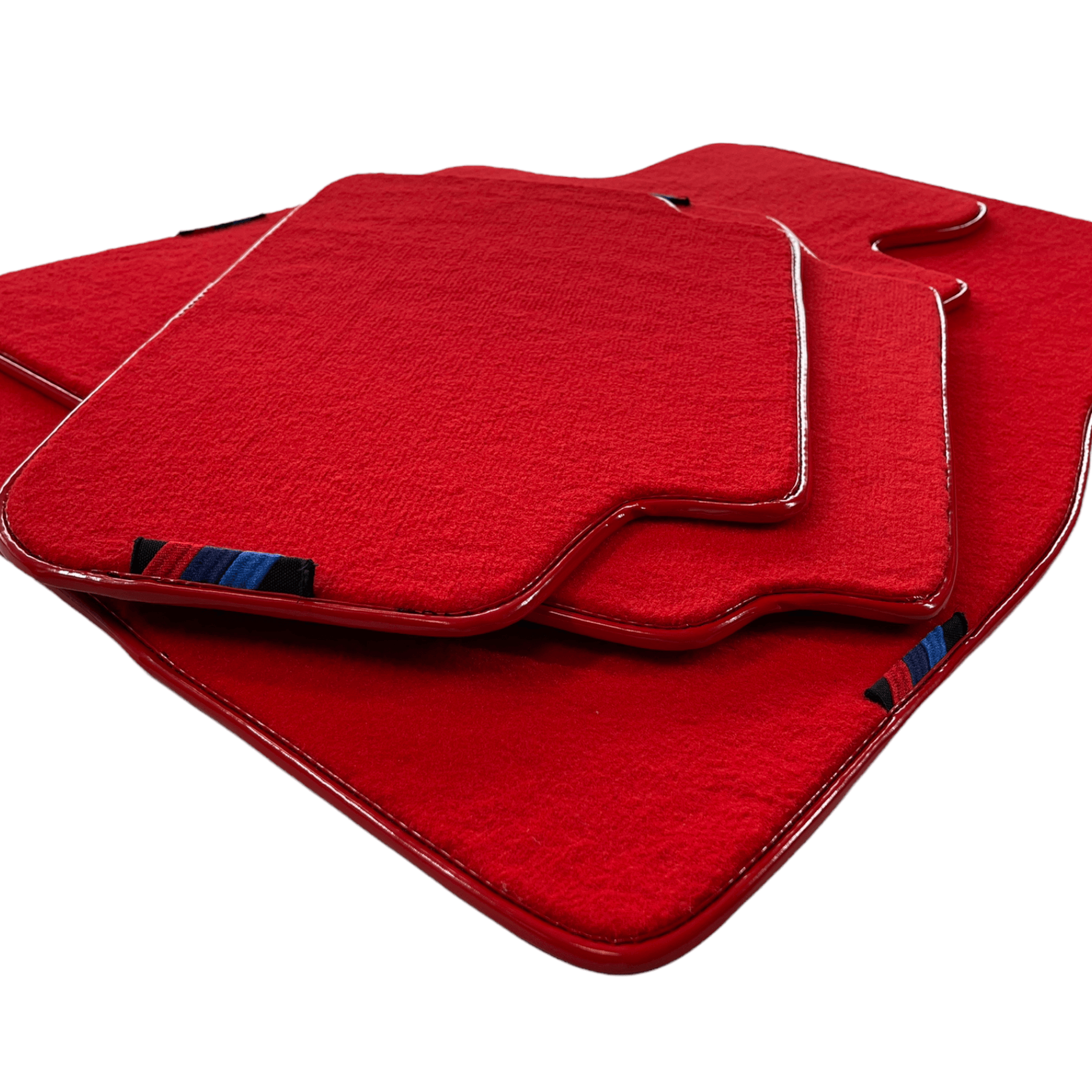 Red Floor Mats For BMW X6 Series G06 With M Package AutoWin Brand - AutoWin