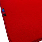 Red Floor Mats For BMW Z4 Series E85 Convertible (2003-2008) With M Package AutoWin Brand - AutoWin