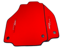 Red Floor Mats For Ferrari 488 Pista Spider 2015-2022 - AutoWin