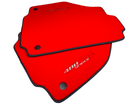 Red Floor Mats For Ferrari 488 Pista Spider 2015-2022 - AutoWin