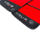 Red Floor Mats For Lamborghini Urus With Alcantara Leather - AutoWin