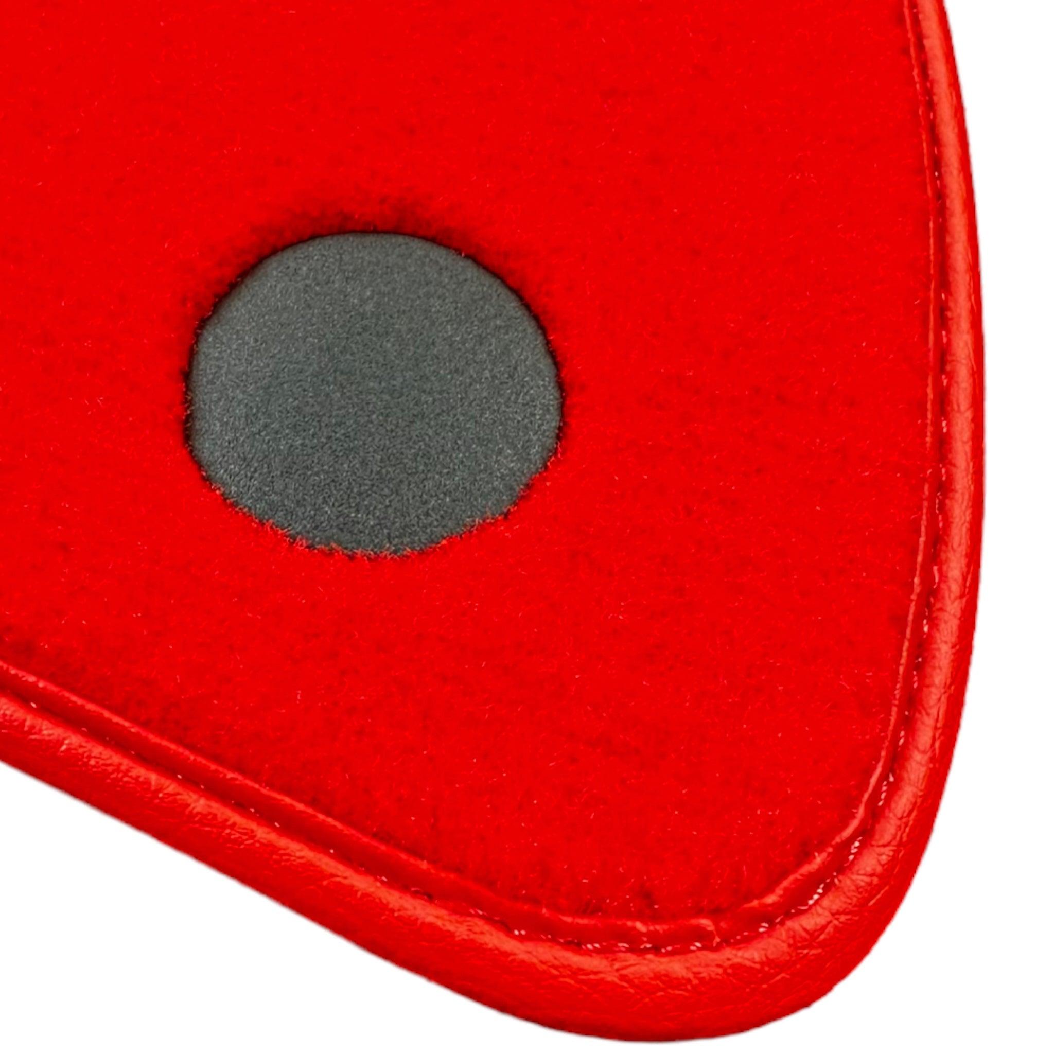 Red Floor Mats For Mercedes Benz A-Class W177 Hybrid (2019-2023) | Limited Edition
