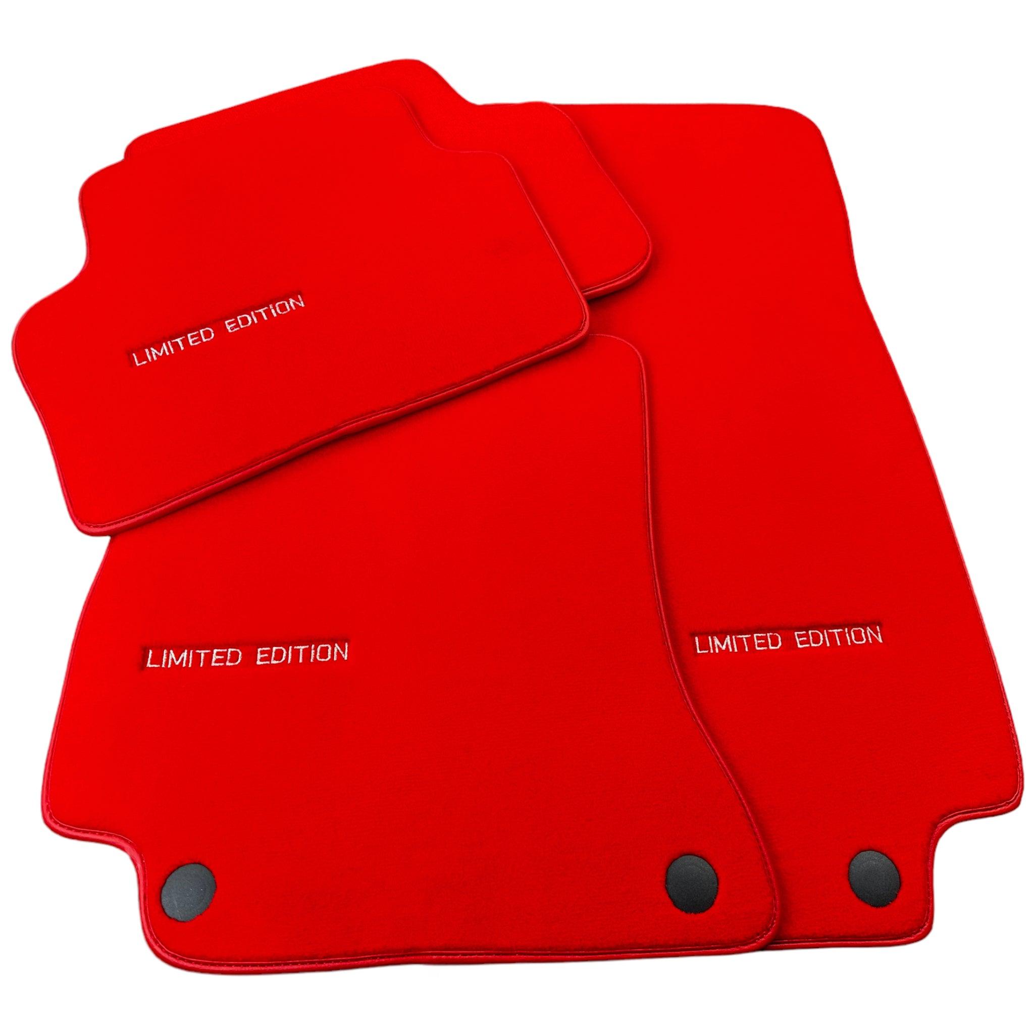 Red Floor Mats For Mercedes Benz E-Class S124 Estate (1985-1996) | Limited Edition