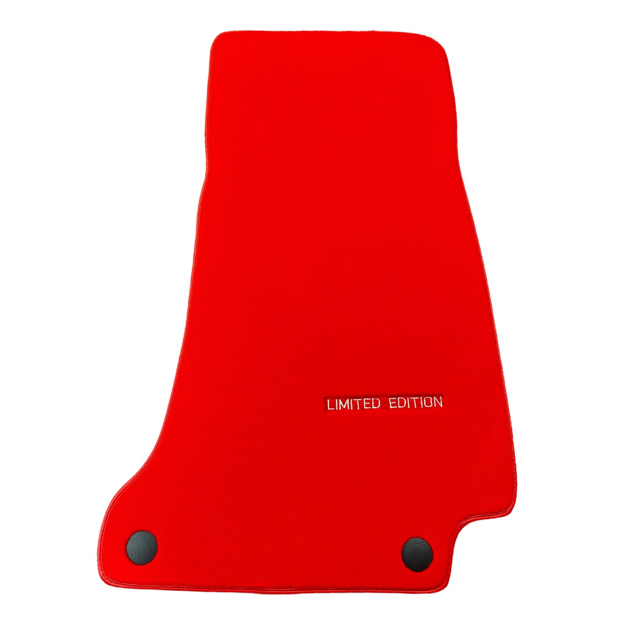 Red Floor Mats For Mercedes Benz E-Class W210 Sedan 4Matic (1995-2002) | Limited Edition
