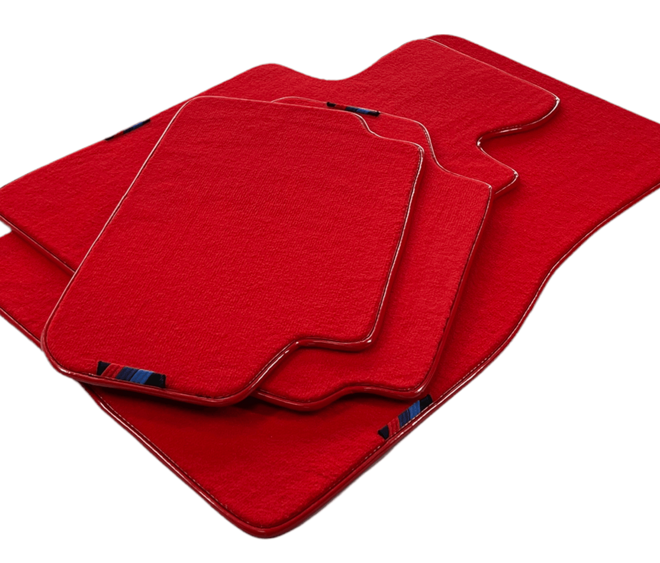 Red Mats For BMW 1 Series F21 3-door Hatchback With M Package AutoWin Brand - AutoWin