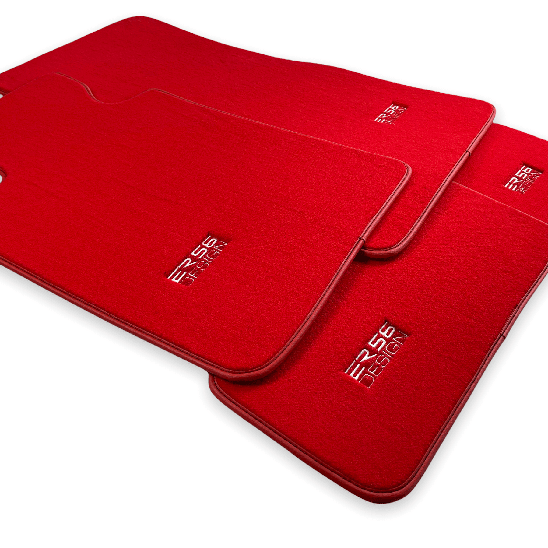 Red Mats For BMW 2 Series F23 Convertible - ER56 Design Brand - AutoWin