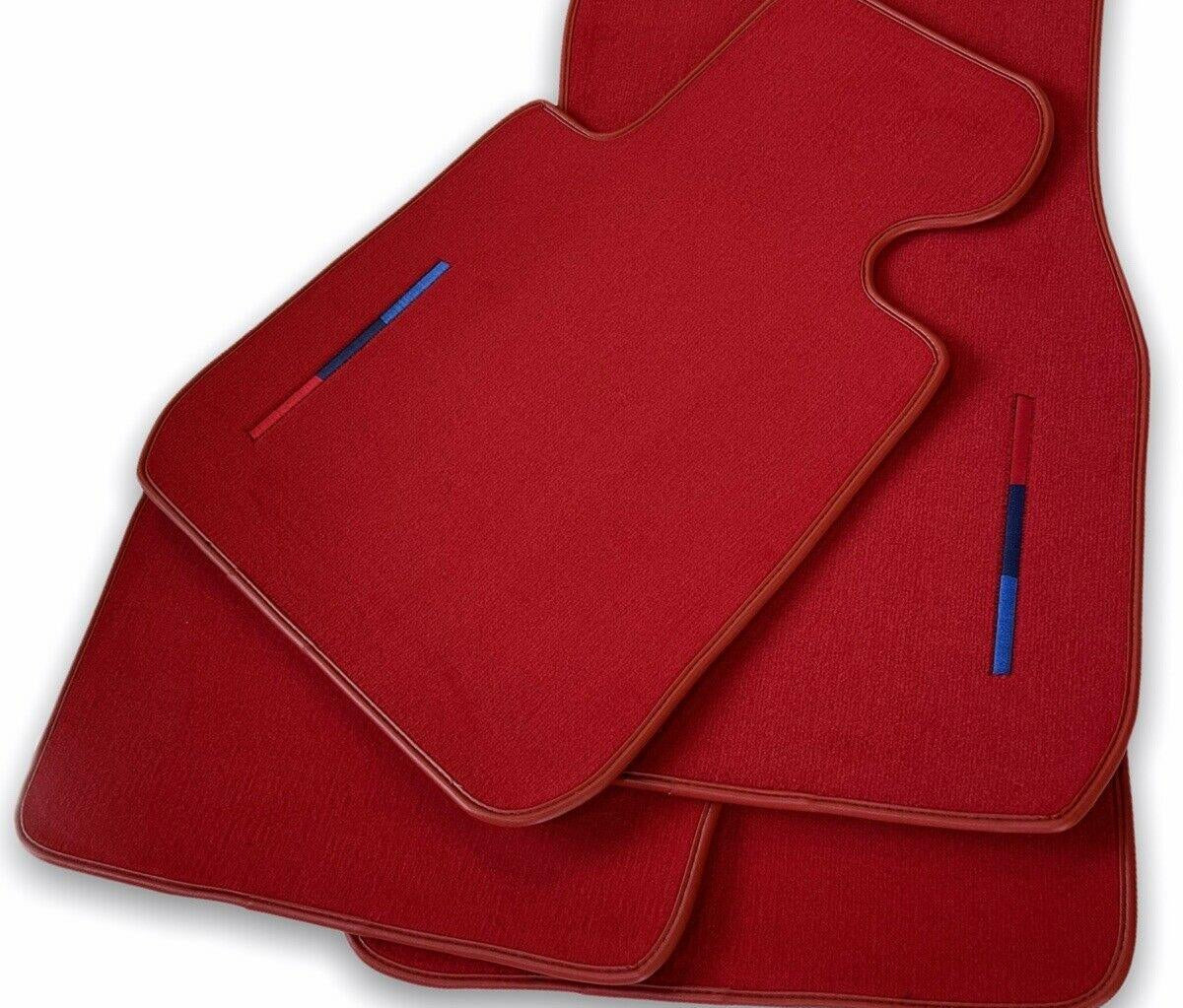 Red Mats For BMW 2 Series G42 2-door Coupe With M Package - AutoWin