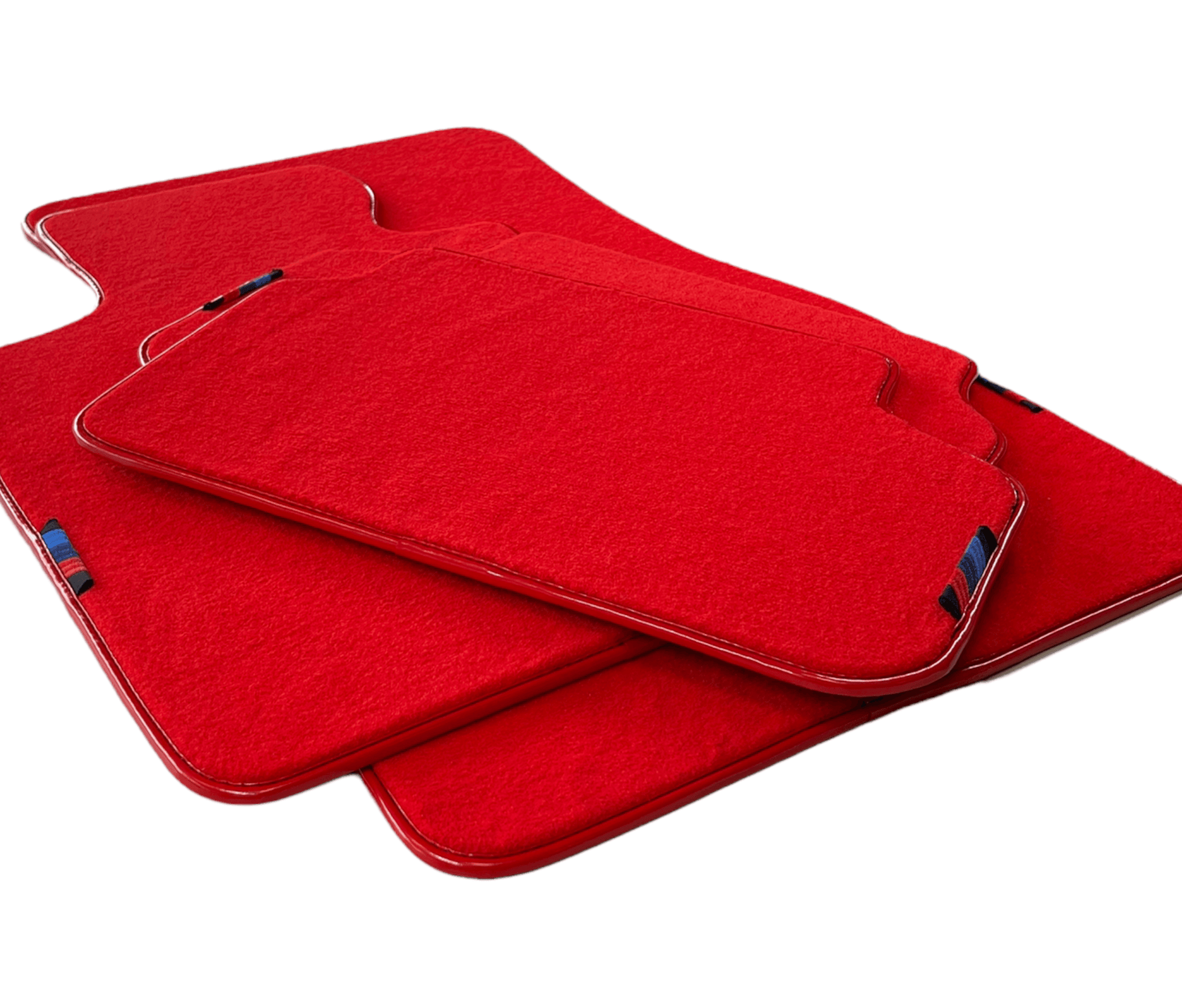 Red Mats For BMW 5 Series E61 Wagon With M Package AutoWin Brand - AutoWin