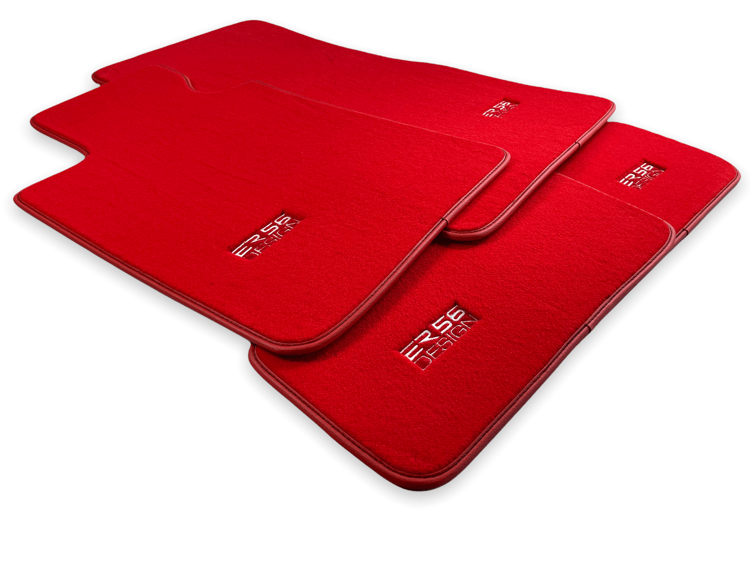 Red Mats For BMW 6 Series E24 Coupe - ER56 Design Brand - AutoWin