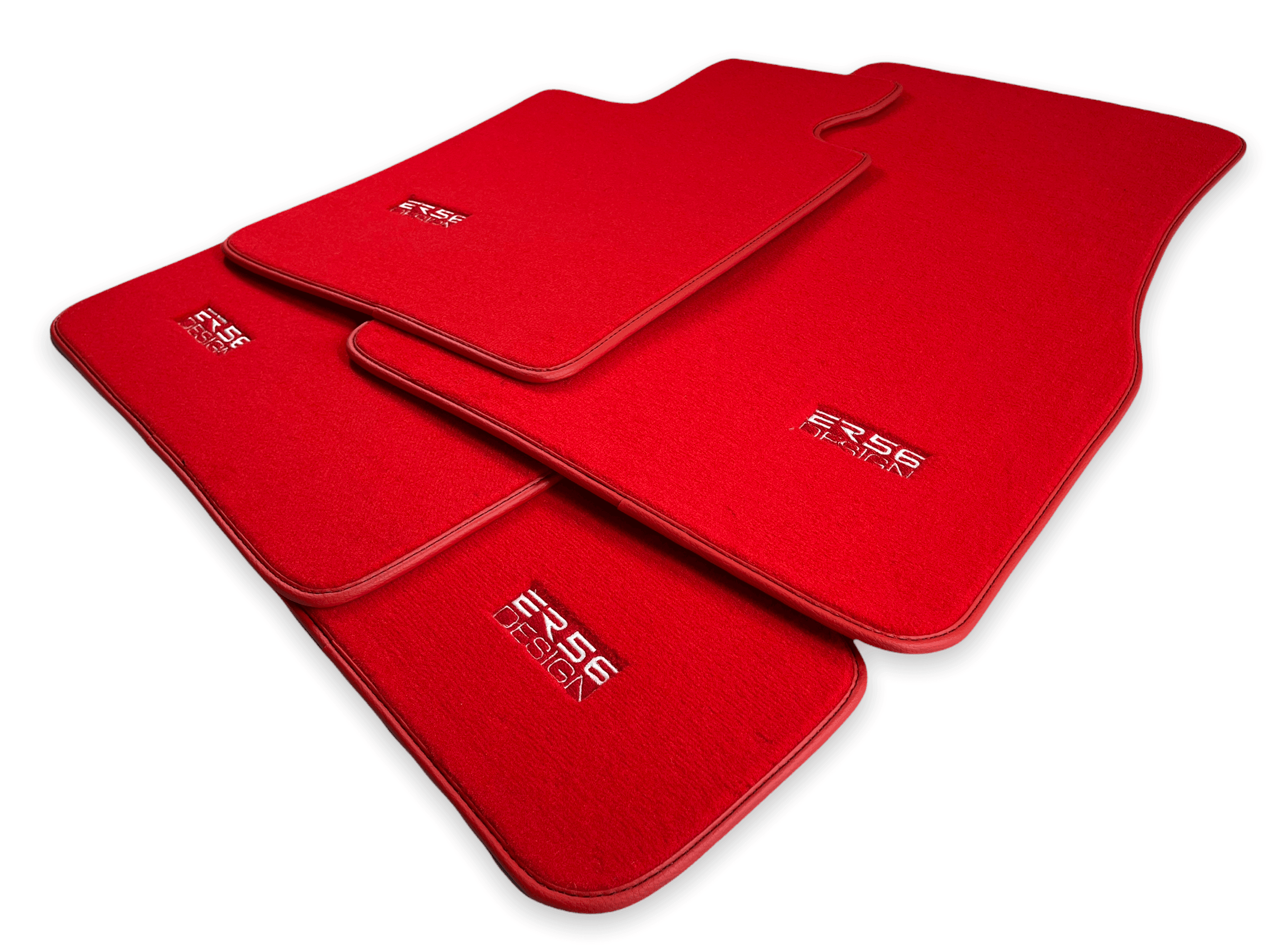 Red Mats For BMW 8 Series G15 2-door Coupe - ER56 Design Brand - AutoWin