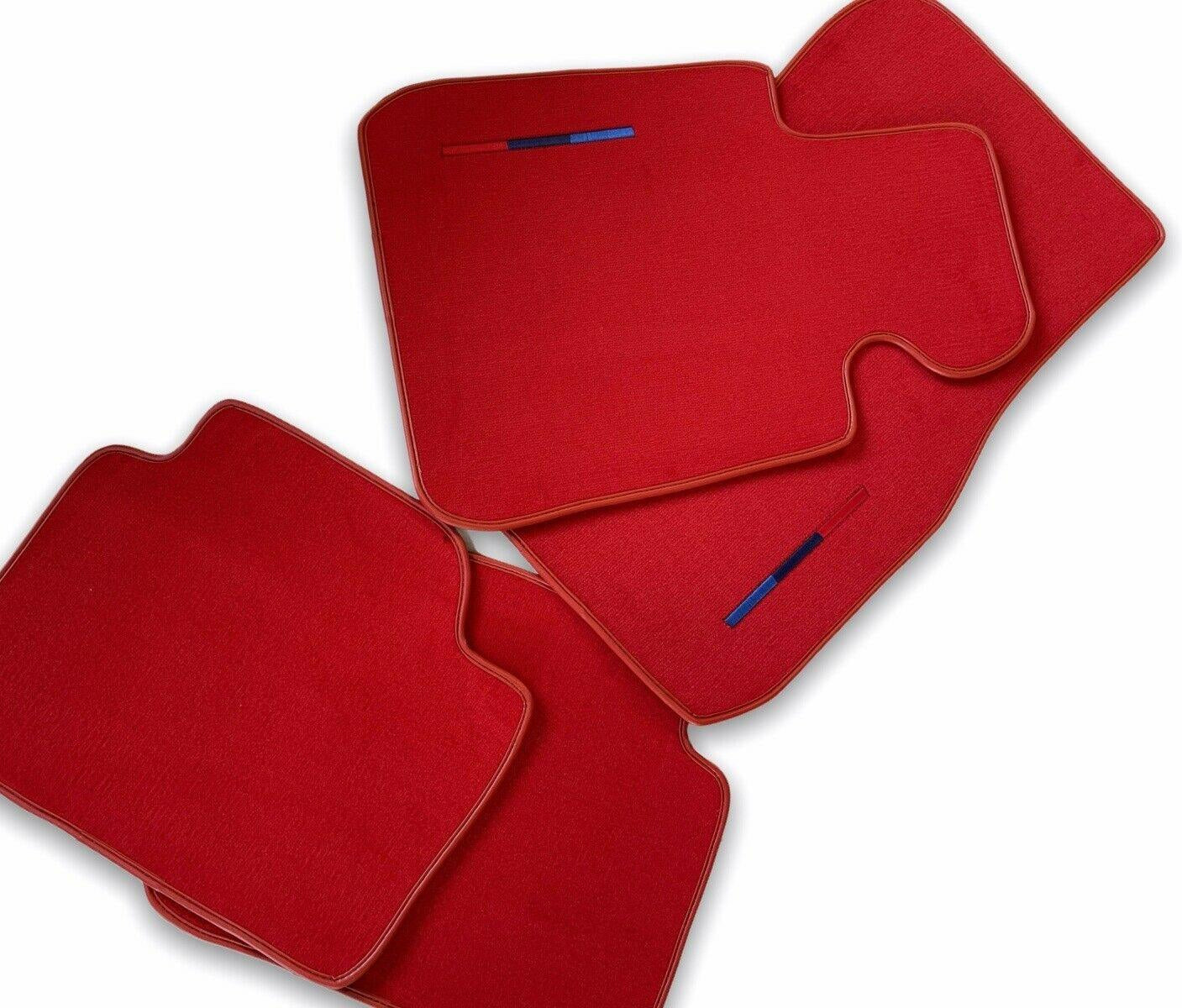 Red Mats For BMW M3 G80 With M Package - AutoWin