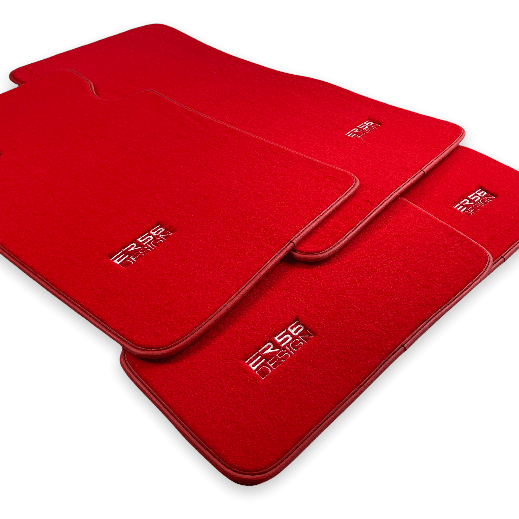 Red Mats For BMW M4 G82 Coupe - ER56 Design Brand - AutoWin