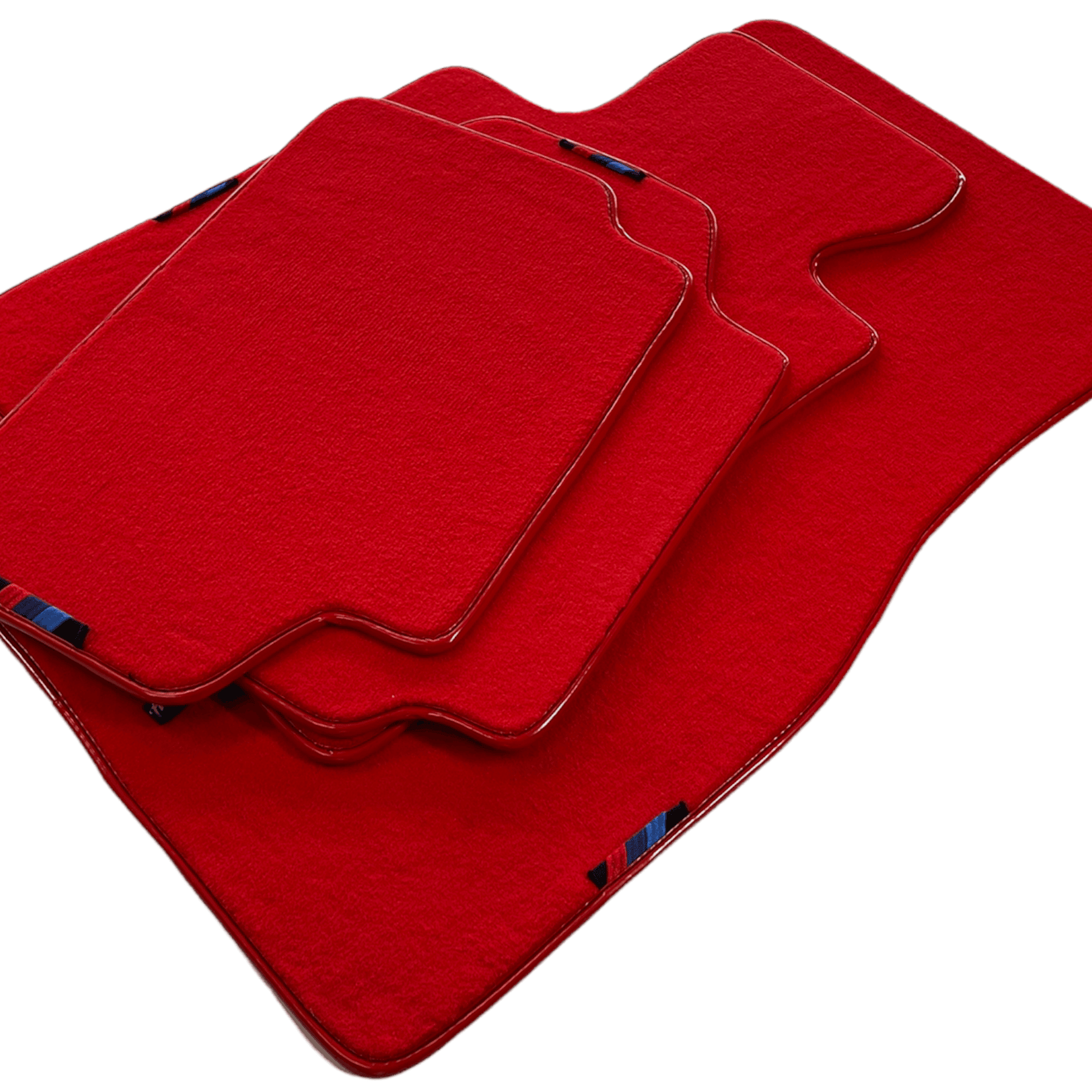 Red Mats For BMW M5 E28 With M Package AutoWin Brand - AutoWin