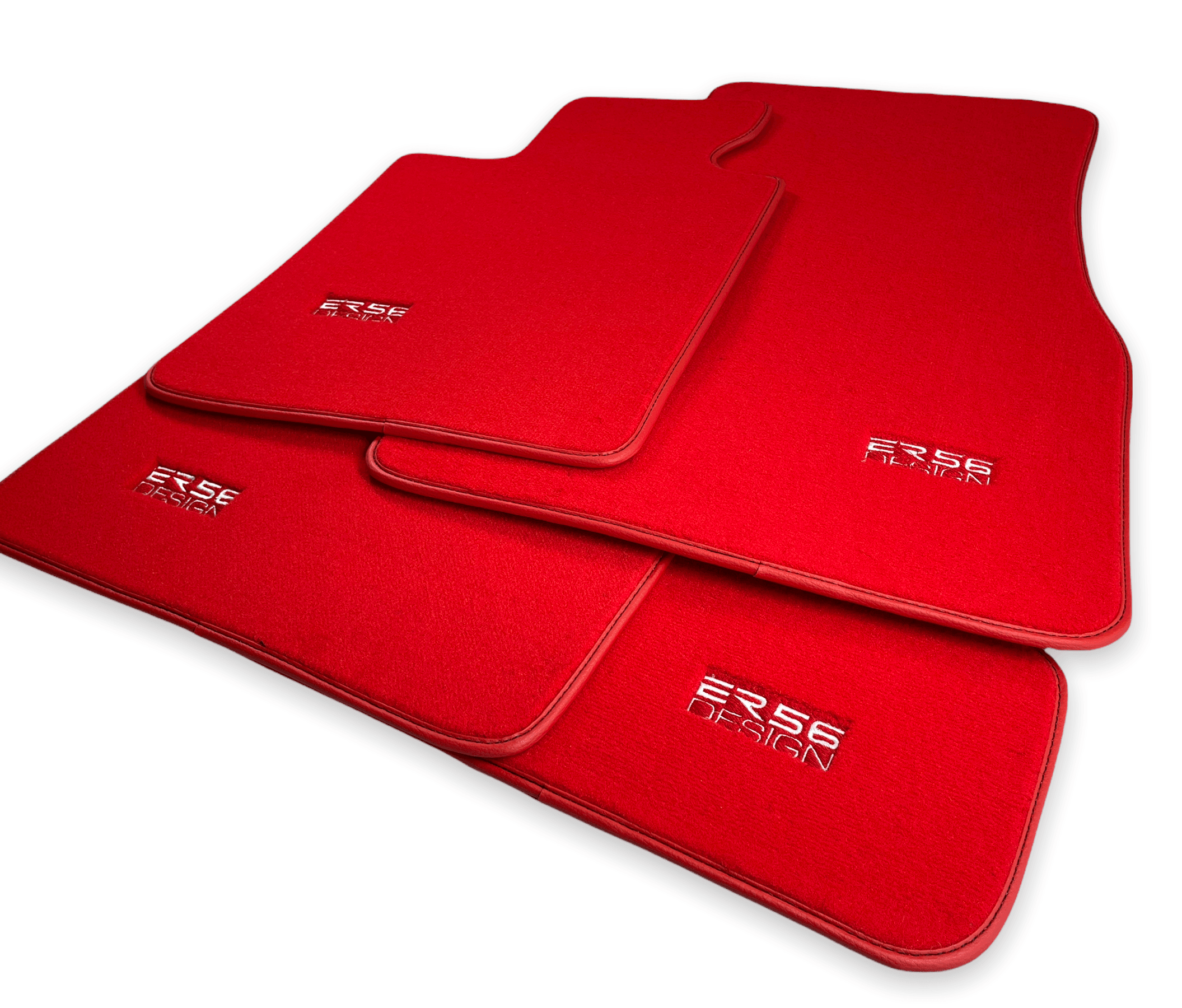 Red Mats For BMW M6 F12 Convertible - ER56 Design Brand - AutoWin