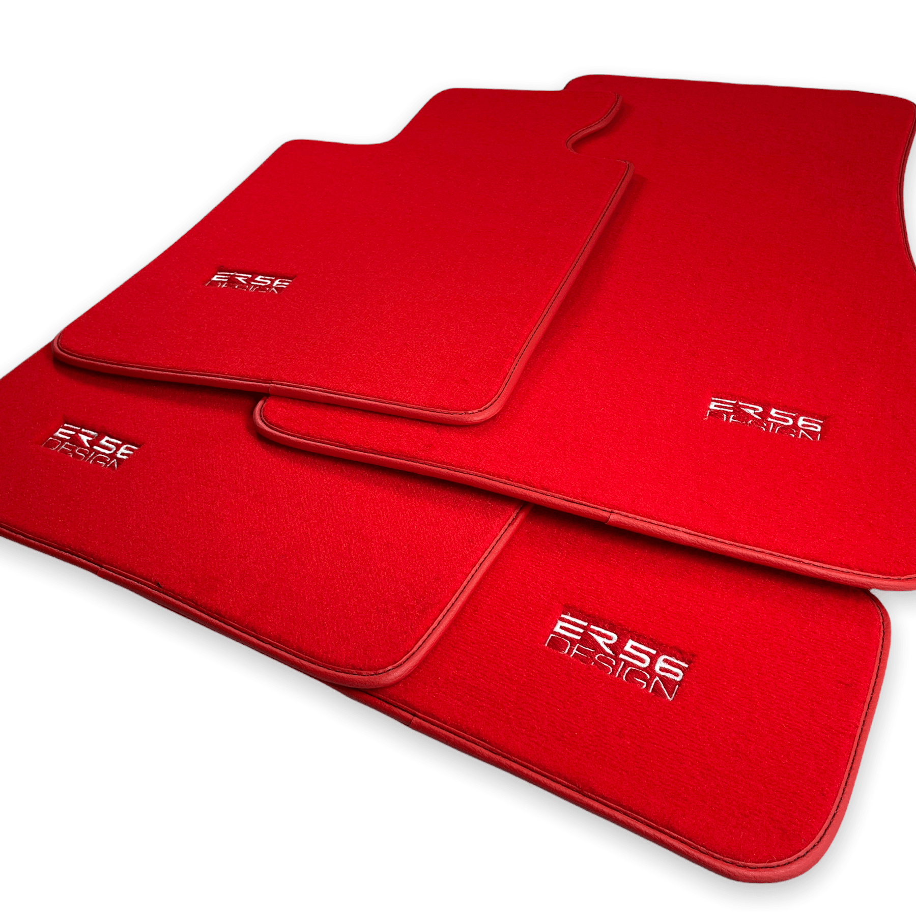 Red Mats For BMW M6 F12 Convertible - ER56 Design Brand - AutoWin