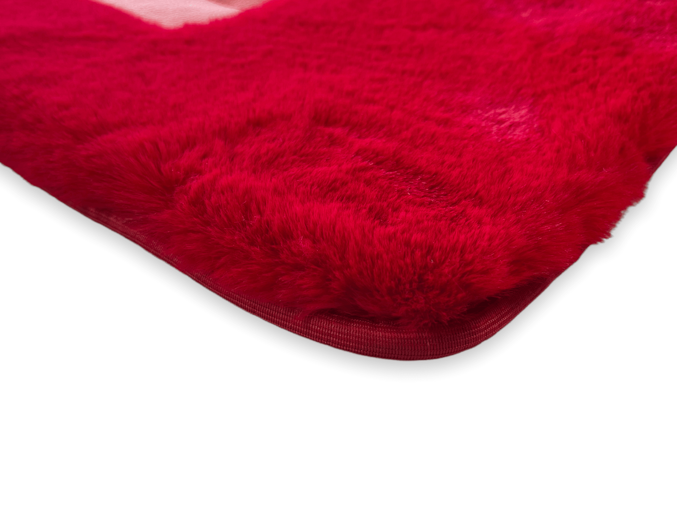 Red Sheepskin Floor Mats For Rolls Royce Ghost Sedan 2010-2019 Er56 Design Brand - AutoWin