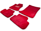 Red Sheepskin Floor Mats For Rolls Royce Phantom 2003–2016 Er56 Design Brand - AutoWin