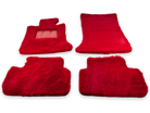 Red Sheepskin Floor Mats For Rolls Royce Phantom Drophead Coupe 2007–2016 Er56 Design Brand - AutoWin