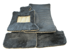 Sheepskin Floor Mats For Rolls Royce Wraith 2013–2023 Er56 Design - AutoWin