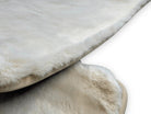 White Sheepskin Floor Mats For Bentley Flying Spur (2013-2019) Er56 Design Brand - AutoWin