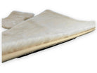 White Sheepskin Floor Mats For Bentley Mulsanne (2010–2020) Er56 Design Brand - AutoWin