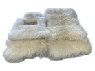 White Sheepskin Floor Mats For Rolls Royce Ghost Sedan 2010-2019 Er56 Design Brand - AutoWin